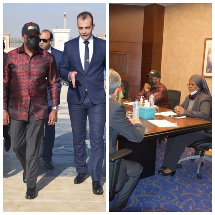 Veep Chilima tours new Egypt Capital site: Dates Malawian students
