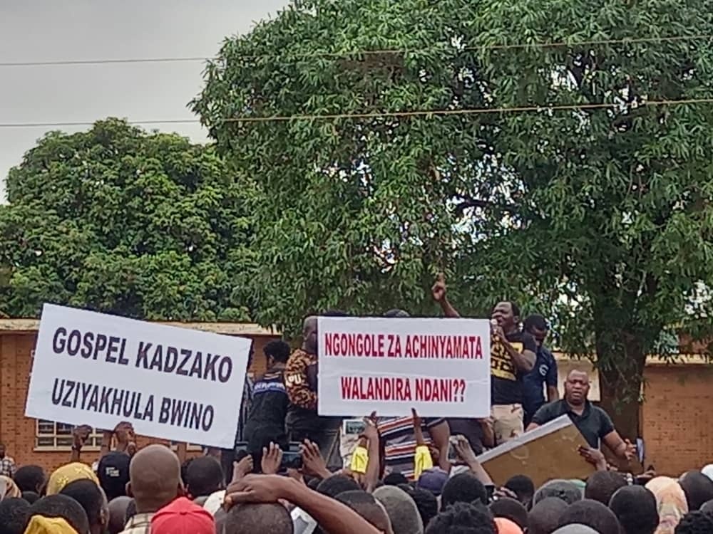 Thousands join anti-government protests in Lilongwe