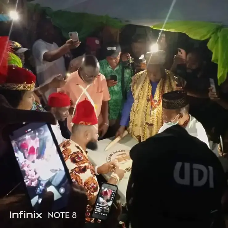 #BBNaija Shine Ya Eye winner White Money receives chieftaincy title in Enugu State