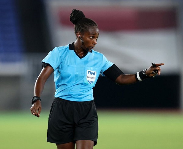 Salima Mukansanga is AFCON’s first female referee