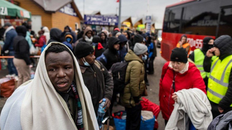 AU STATEMENT on the reported ill treatment of Africans trying to leave Ukraine