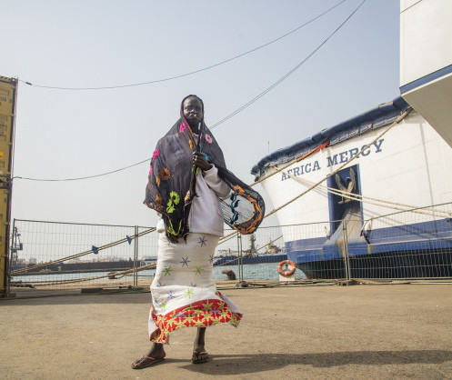 First Patient Received Aboard Mercy Ships After Historic Return To Africa