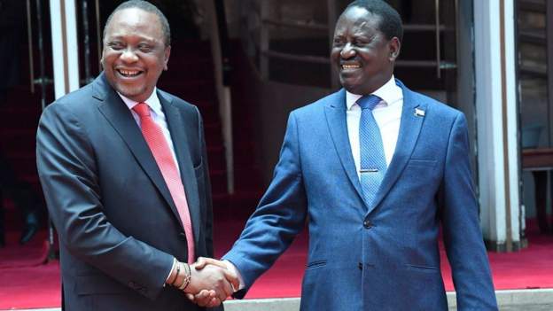 Kenya: President Kenyatta endorses Odinga to succeed him