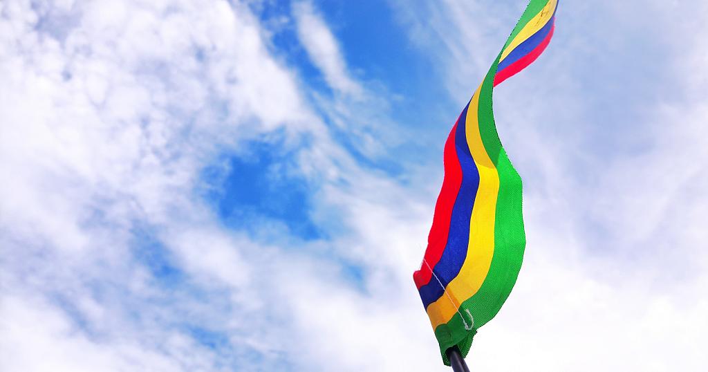 Mauritius plants flag on disputed Chagos Islands