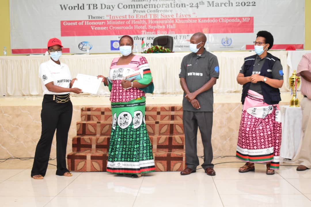 “Malawi is wining the battle against TB”-Health Minister Chiponda