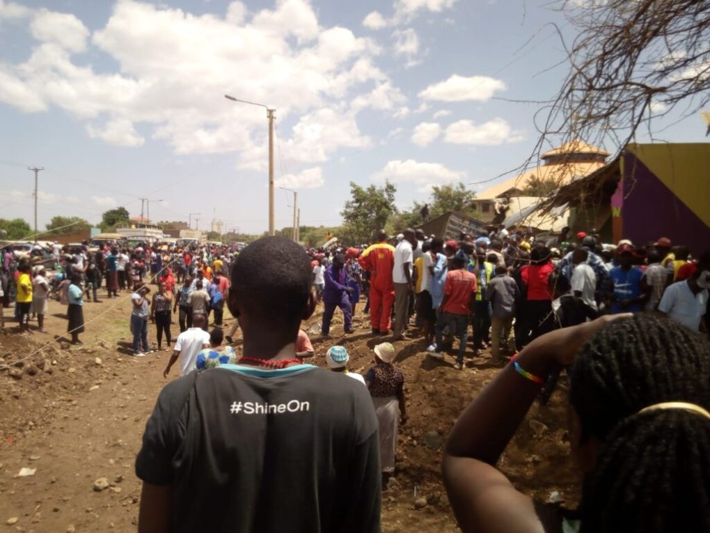 Many feared dead after bus crashes into church in Kenya