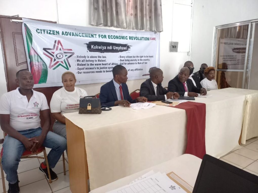 “Demos against Ashok, DPP Kayuni are criminal in nature, tantamount to anarchy”-CARE