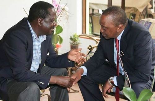 Uhuru Kenyatta endorses his former rival Raila Odinga in Kenya’s August presidential polls