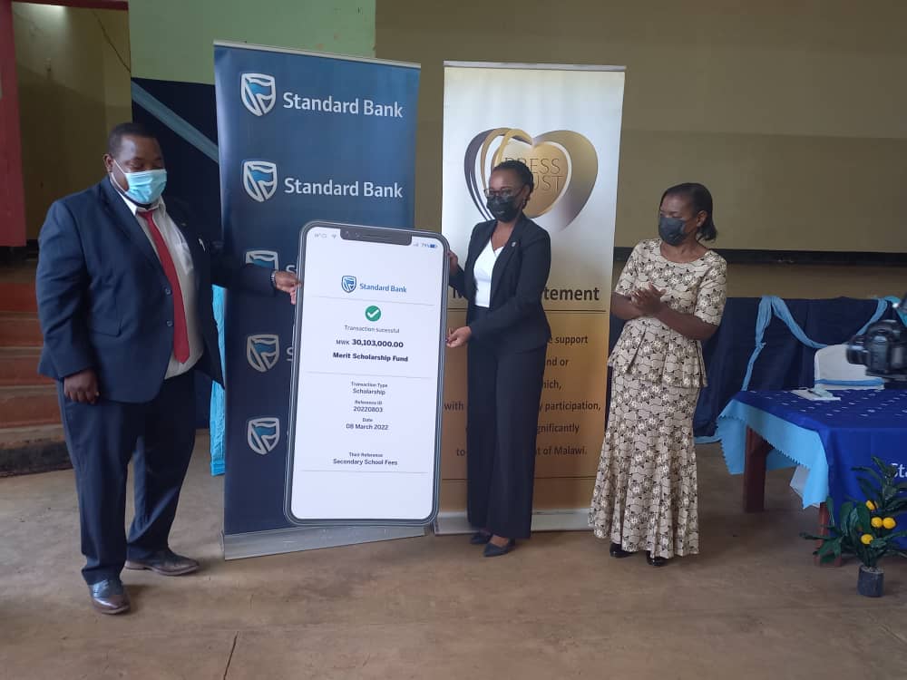 Standard Bank pairs with Press Trust on secondary school merit-based scholarship program