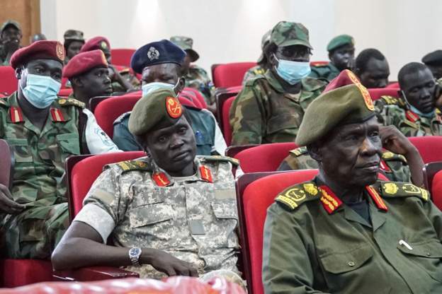 South Sudan forms unified army, integrates opposition commanders