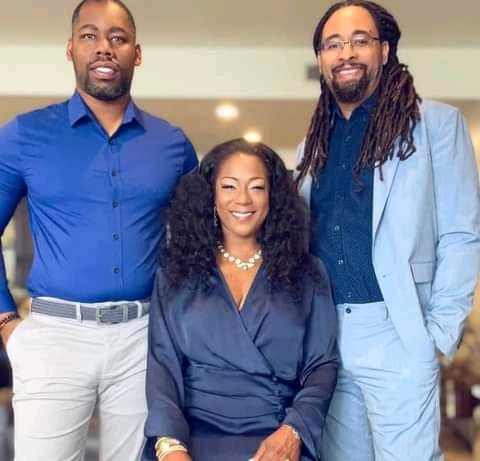 American Kenya Stevens shakes social media, shows off her two husbands