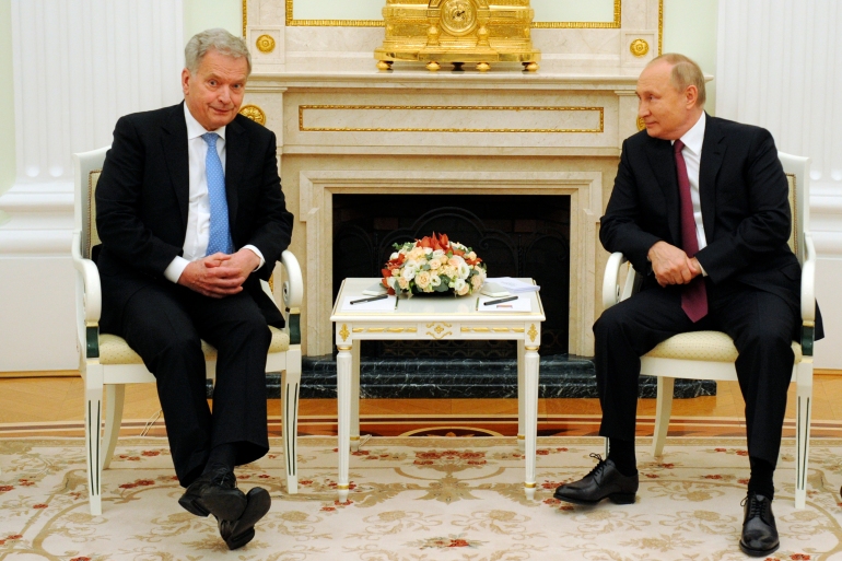 Putin warns Finland NATO membership would harm relations