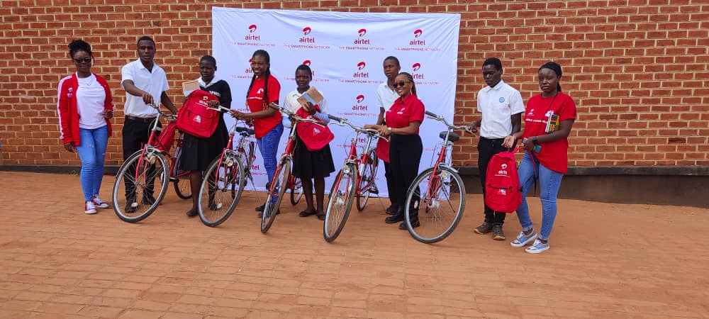 Airtel Malawi, Two Wheels donate to Ntchisi’ needy students