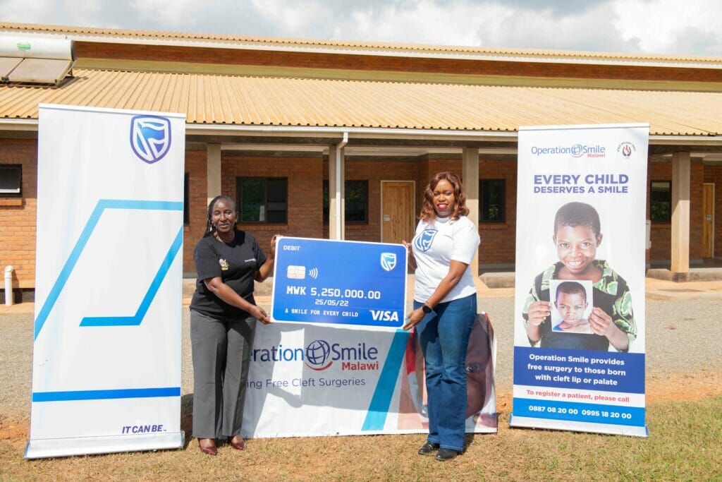 Standard Bank aids Operation Smile’s palate surgeries with MK5.2m