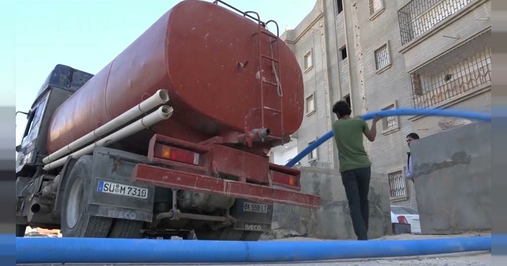 Libyan residents face water shortage