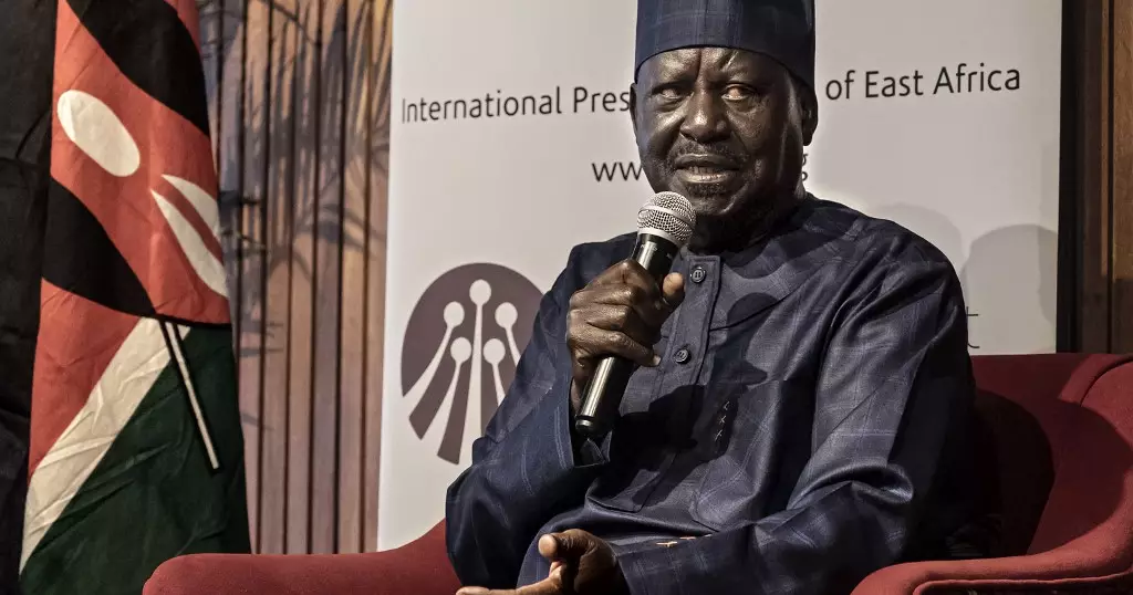 ‘I am the people’s project,’ says Kenya’s Odinga ahead of elections