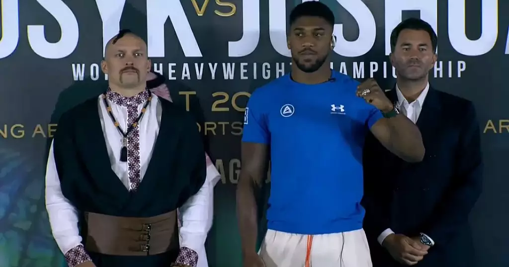 Anthony Joshua says Saturday’s rematch with Oleksandr Usyk is “must-win”
