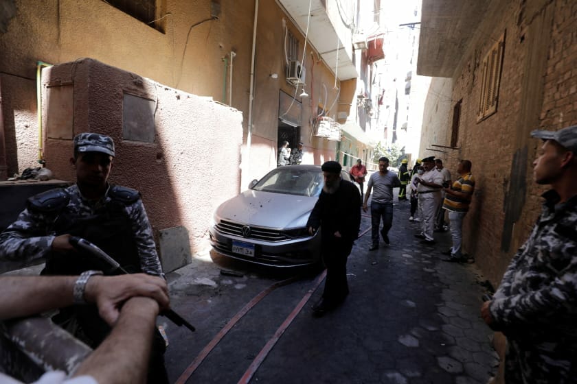 Egyptian church fire claims 41 lives, injures 14