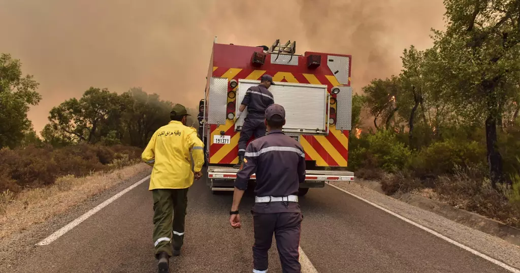 Morocco: Three firefighters die battling blaze