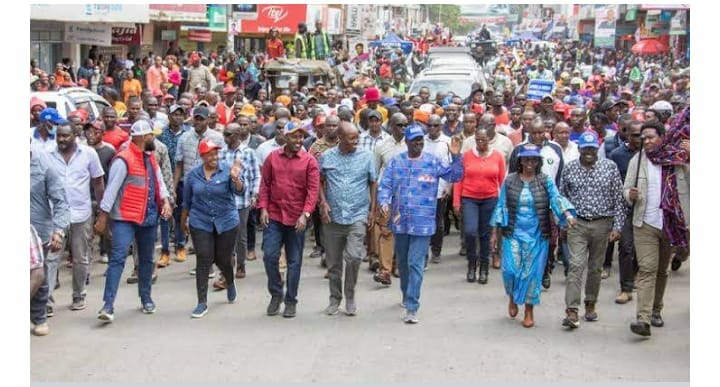 Raila Odinga invites supporters to peaceful march on Monday