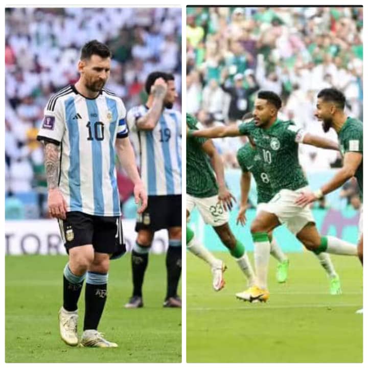 Qatar 2022 World Cup: Saudi Arabia Shocks Argentina in group C opener