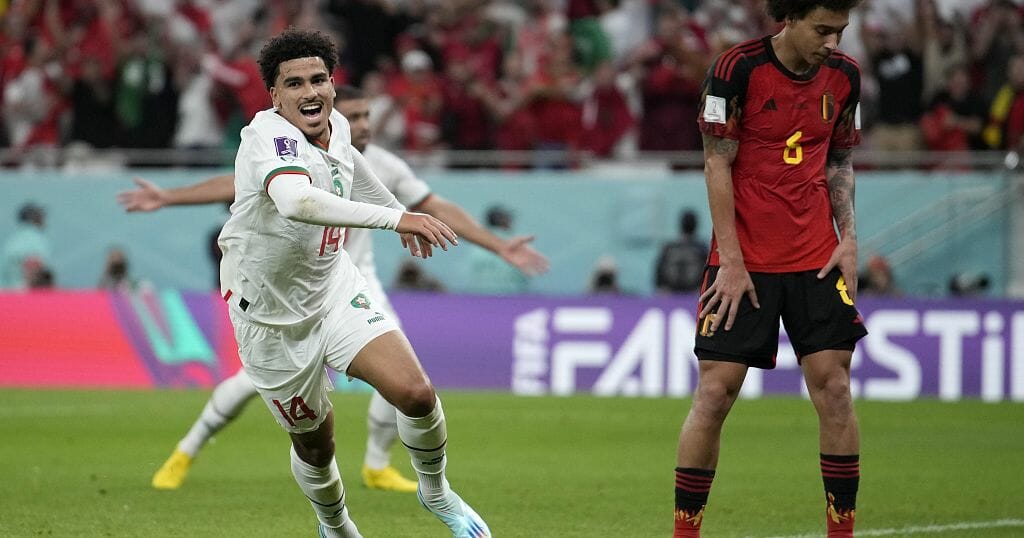 Morocco pulls off another World Cup upset, beats Belgium 2-0