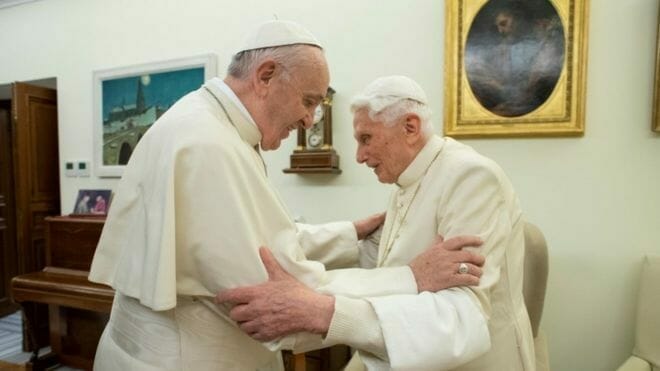 Former Pope Benedict XVI very ill