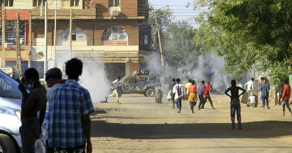 Demonstrators return to the streets in Sudan