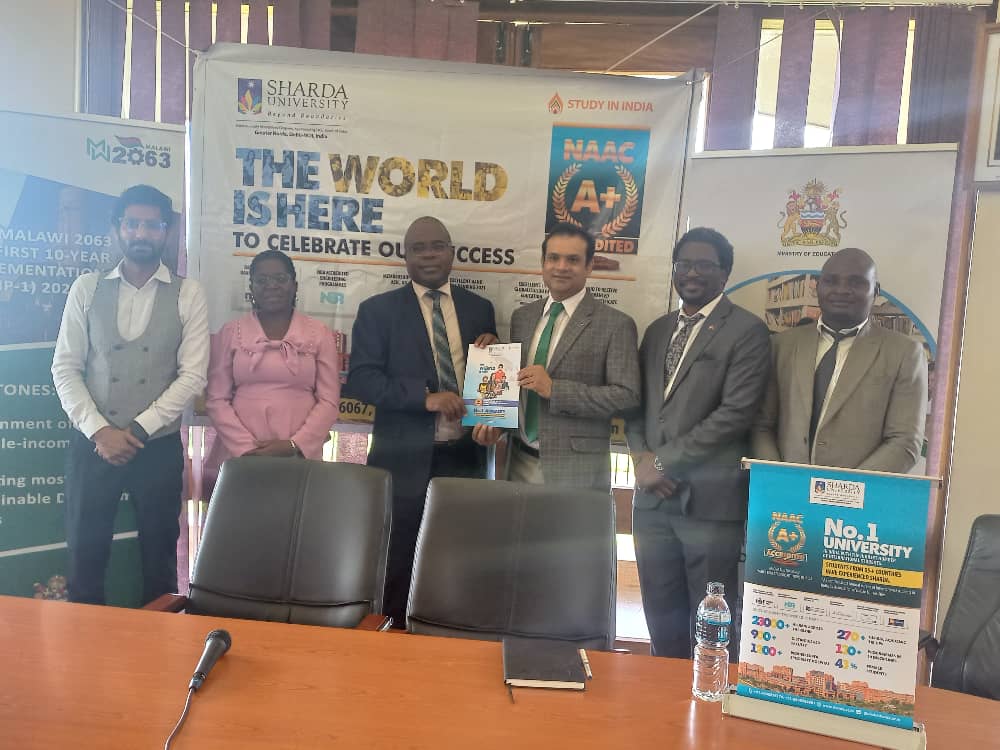 India’ Sharda University up with 54 scholarship seats for Malawian students