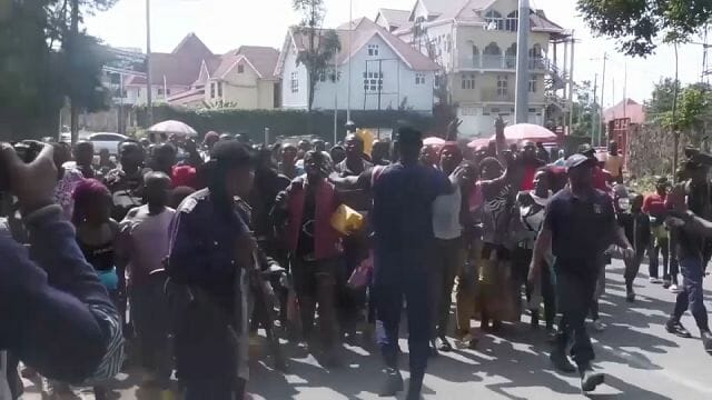 DR Congo: Hundreds displaced by fighting protest in Goma