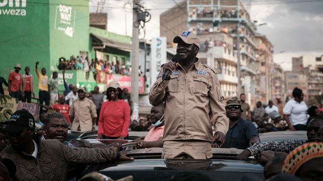 Kenya’s Odinga vows to continue protest campaign