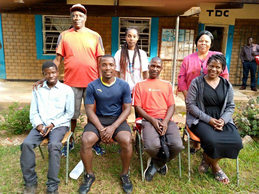 District Paralympic committees dared on hardworking spirit