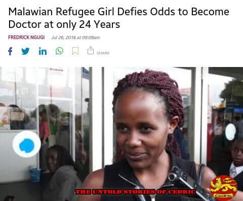 Meet Dr. Mireilla Twayigira, Rwandan genocide survivor who became Malawian doctor