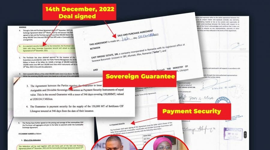 Cancel botched AIP fertlizer deals or continue putting Malawi in mess