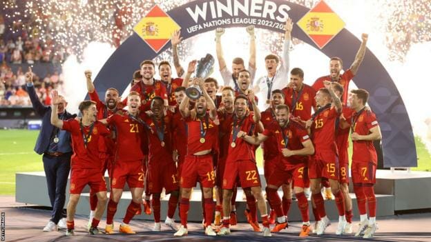 Spaniards win Nations League for first title in 11 years