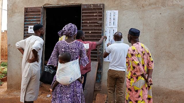 Malians cast their votes in a constitutional referendum
