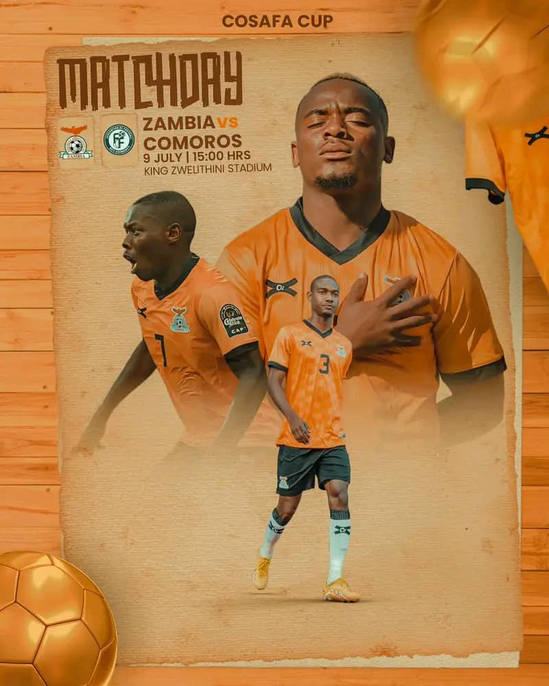 2023 COSAFA CUP: Redemption Time for Chipolopolo when facing Comoros