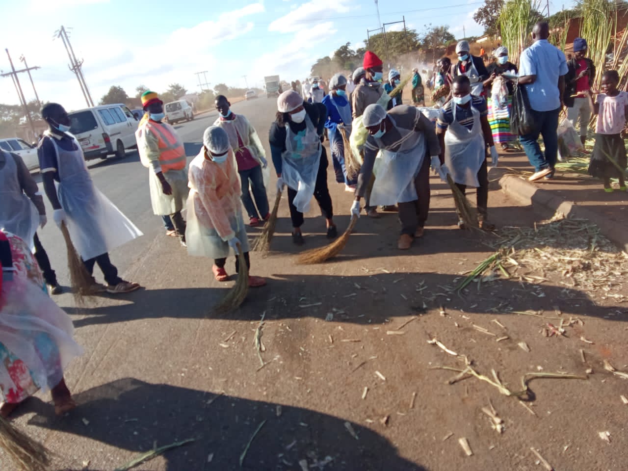 Dowa district council conducts clean up exercise