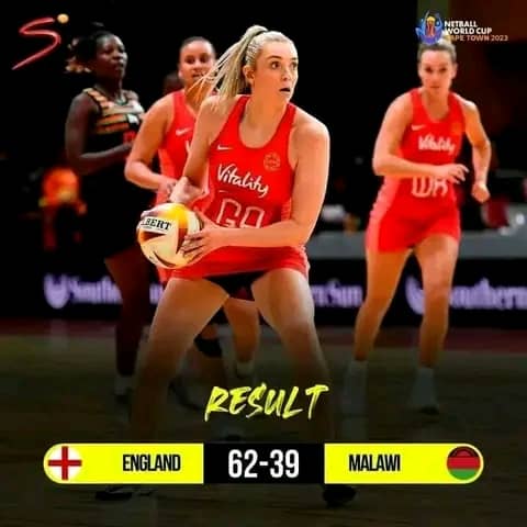 Netball WorldCup2023: Malawi Queens stumble against England
