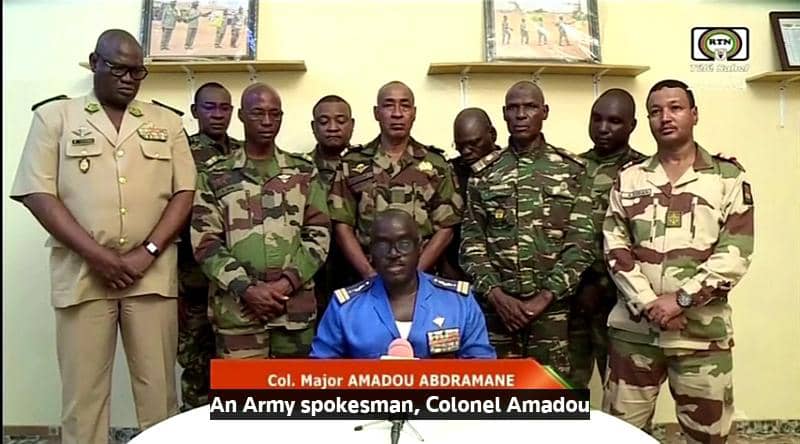 Niger soldiers remove President Mohamed Bazoum from power