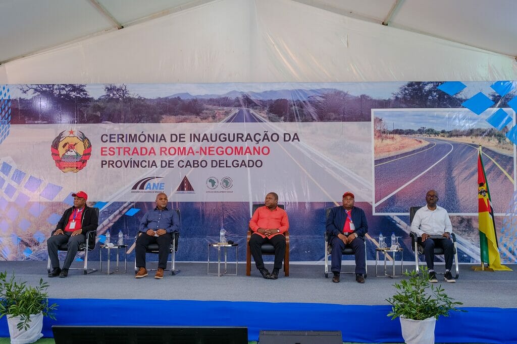 Mozambican president commissions 70 km Negomano-Roma Road enhancing trade between Mozambique and Tanzania