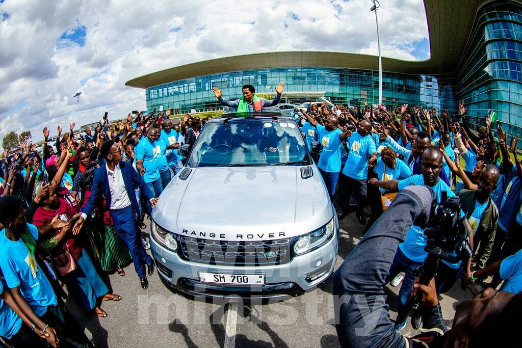 Mammoth Crowd Welcomes Wiseman Daniel to Zambia: A Divine Encounter Awaits