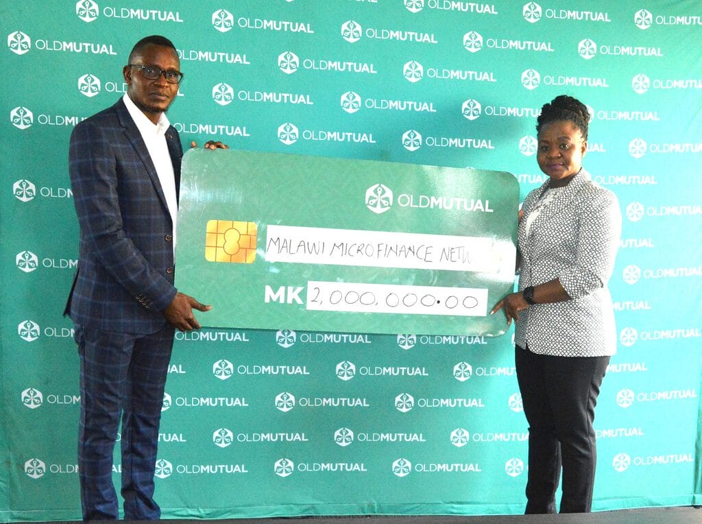 Old Mutual aids MK2m towards Malawi Network of Microfinance’s lakeshore conference