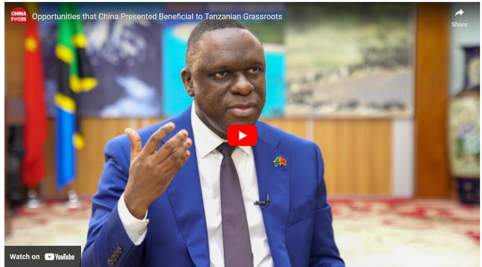 Former Tanzanian Ambassador to China: Belt and Road Initiative Elevates Living Standards in Africa