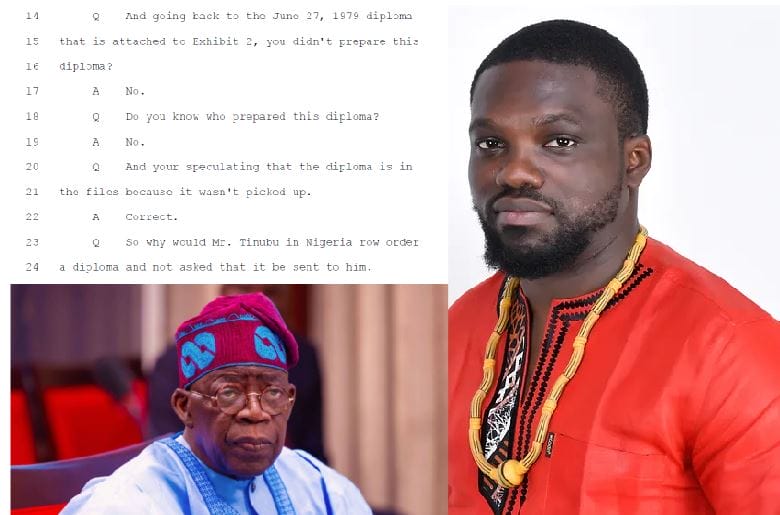 How Nigerian President BolaTinubu stole someone’s identity, forged certificate