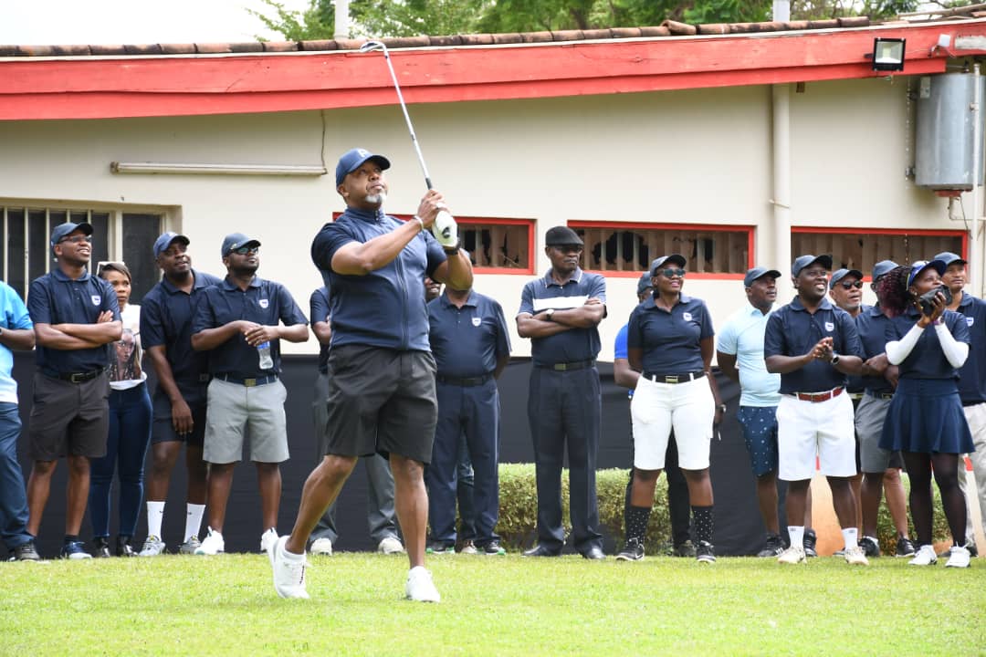 Veep Chilima tees off in major Standard Bank golf tourney
