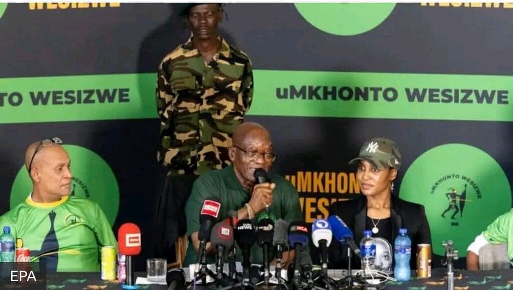 Former RSA President Jacob Zuma denounces ANC, forms own party uMkhonto Wesizwe