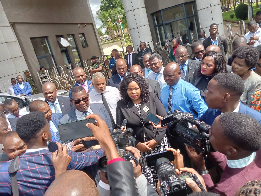 DPP legislators accuse Speaker Gotani Hara of meddling their rights to attend Parliament session