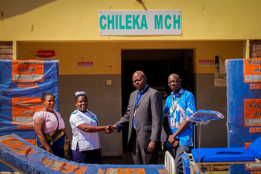 Air Cargo donates equipment to Chileka Health Centre