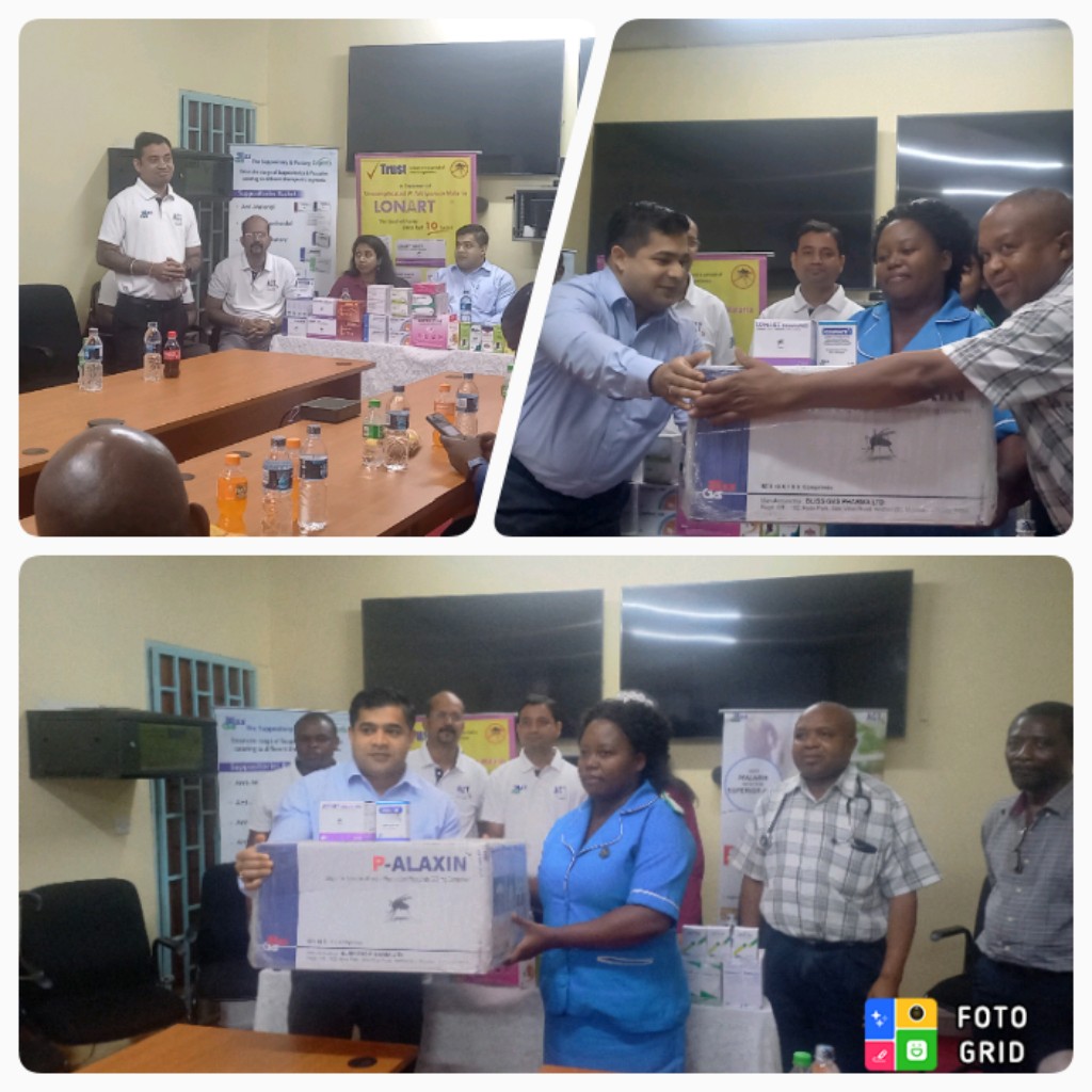 Bliss GVS pharmaceuticals Ltd donates MK30m drugs to KCH
